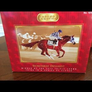 Breyer Secretariat Ornament